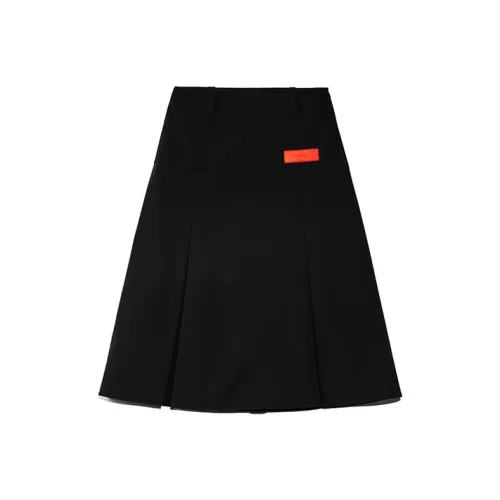 ROARINGWILD MAINLINE Черная Женская Повседневная Длинная Юбка