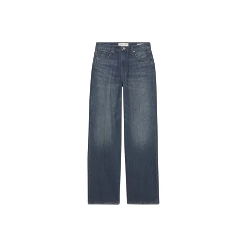 ARITZIA Деним FORUM 90-е Baggy Jean Джинсы Женские Темный BLEU Темно-синий