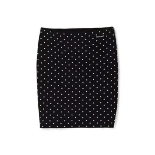 MIU MIU FW23 Повседневные короткие юбки Женские Черный