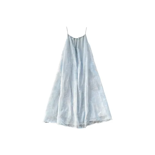 ARIADNAW STUDIO Slip Платье Женское Синее