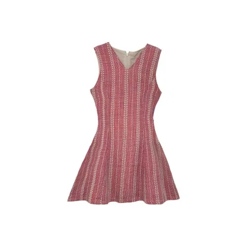 SYEEE WITH U Без рукавов Платье Женское Розовое