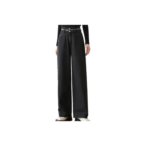 Like The Age Of Water Джинсы Женские Черные