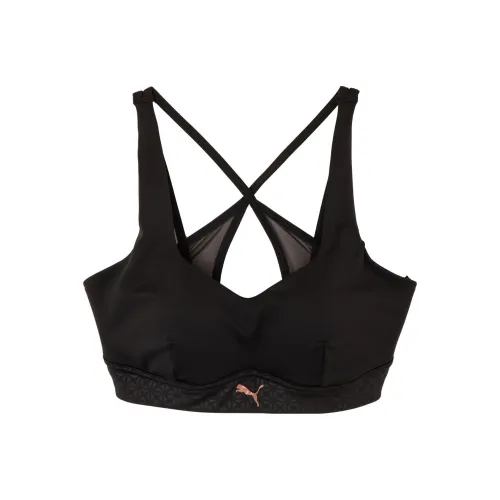 PUMA AOP Черное Женское Спортивное Белье