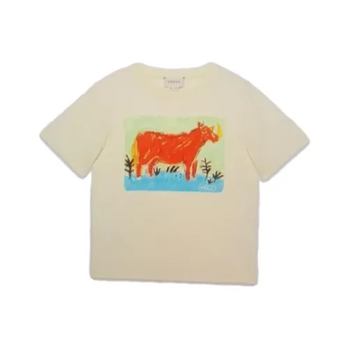 GUCCI Желтые Детские Рубашки