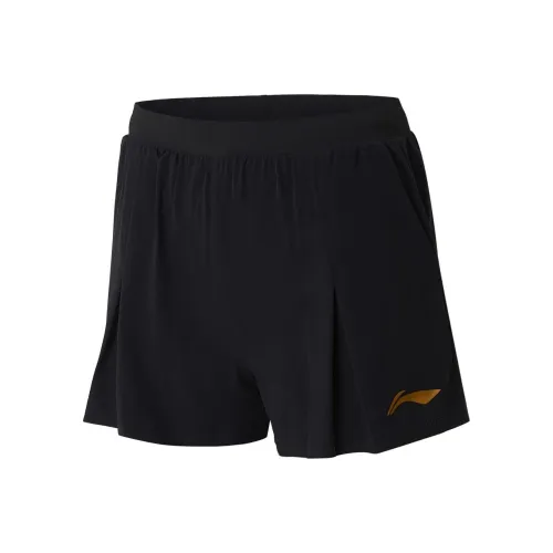 Лайнер Table Tennis Series Спортивные шорты Женские Черный