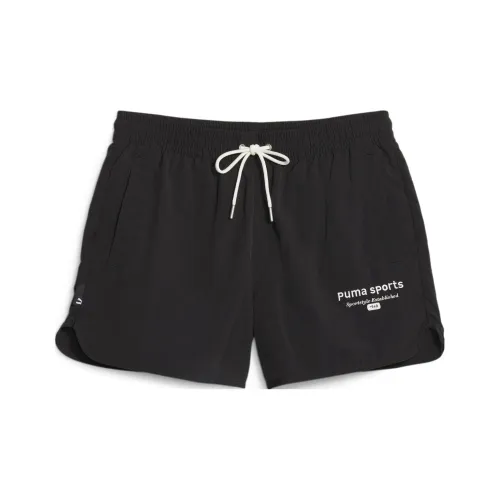 Puma Team Черные Женские Спортивные Шорты