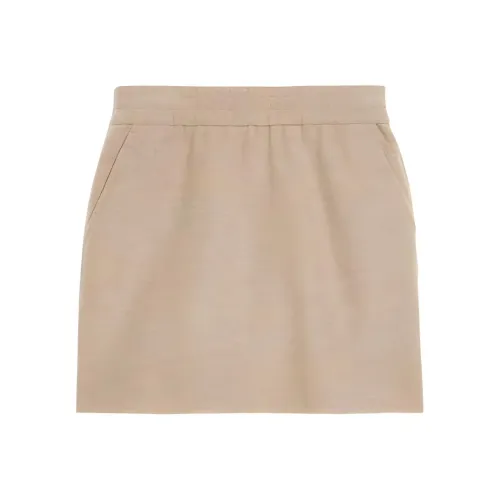 MaxMara Повседневные короткие юбки Женские Hazelnuts Коричневый