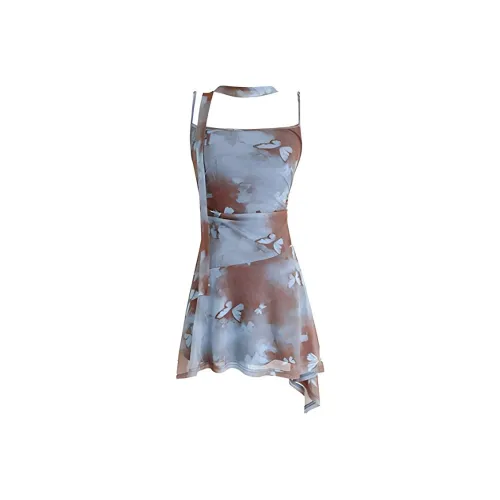 TIBINB Синий Женские Слиплатья