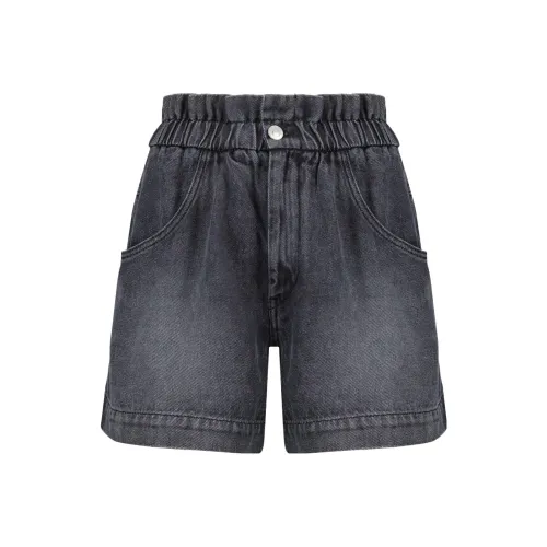 ISABEL MARANT Серые Женские Джинсовые Шорты