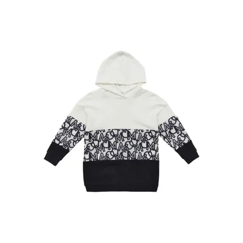 MONCLER Синий с Белым Lettering Kids Свитшоты