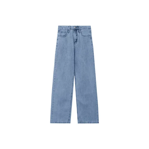 RUMMANDY Светло-синие Женские Джинсы