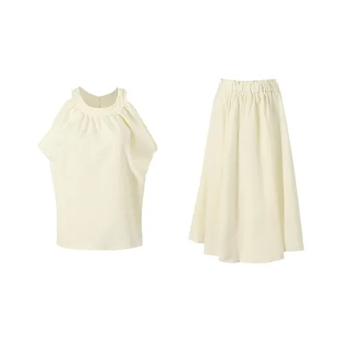 Local Gal Комплект с юбкой Женские Абрикос