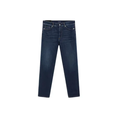 MaxMara Navata Коллекция Perfect Форма Boyfriend Cut Джинсы Женские Синий