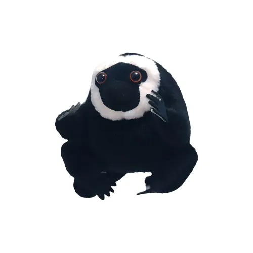 JINBANG Белый Лицо Обезьяна Креативный Милый Мультяшный Куклы Плюшевый Брелок 15 см Высота