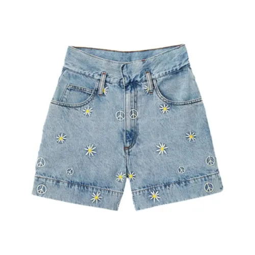 SANDRO Джинсовые синие Женские джинсовые шорты