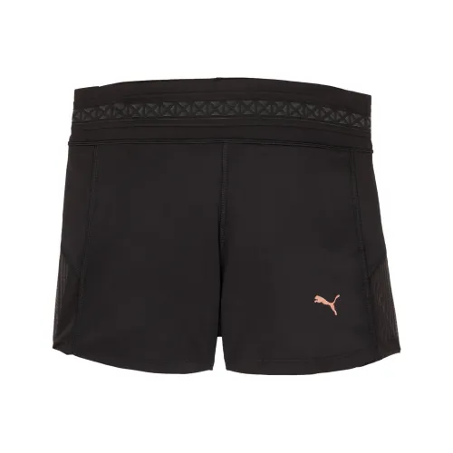 PUMA ENGINEERED MESH Черные Женские Спортивные Шорты