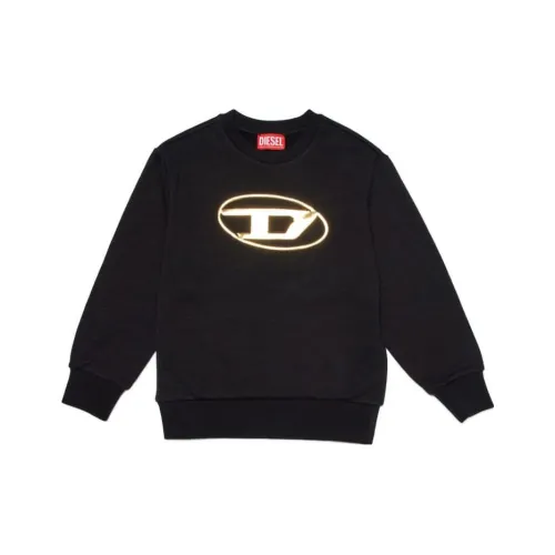 DIESEL Черный Kids Свитшоты