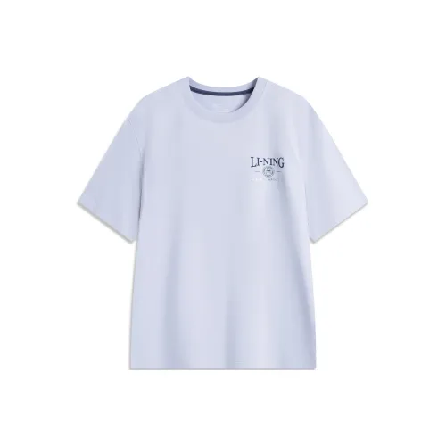 LINING Sports Life Collection Т-Рубашка Мужская Морозный Синий