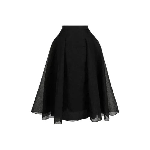 Erdem Черные Женские Повседневные Длинные Юбки