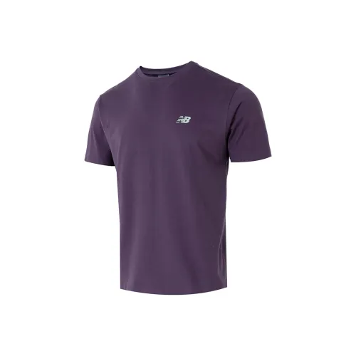 New Balance Фиолетовый Унисекс Футболка