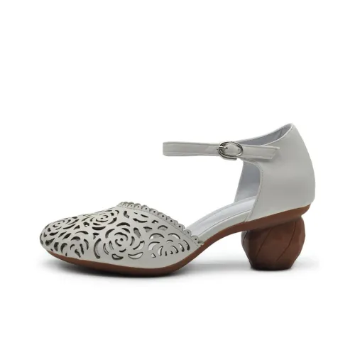 ARTMU Грубый каблук высокий каблук 6 см женский