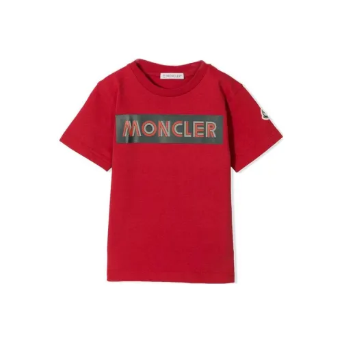 Moncler Красный Kids T-рубашки