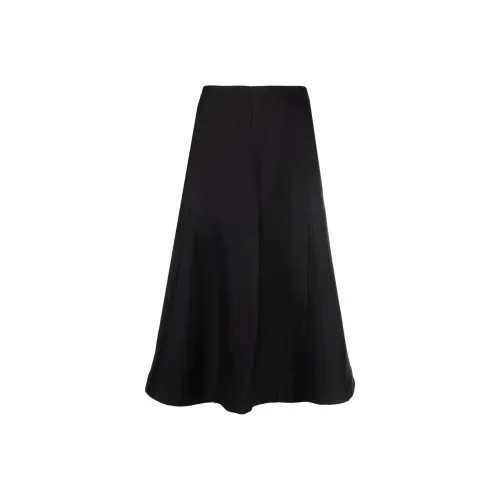 JIL SANDER Черные Женские Повседневные Длинные Юбки