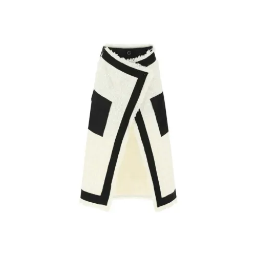 sacai Белая Женская Повседневная Длинная Юбка