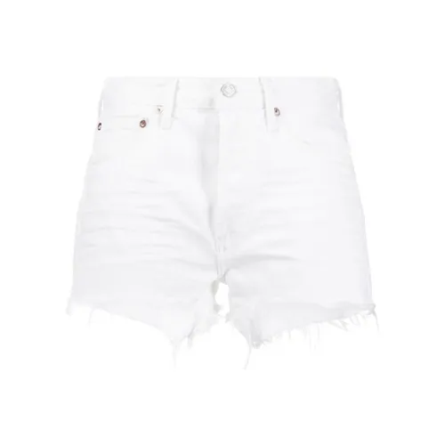 AGOLDE Белые Женские Джинсовые Шорты