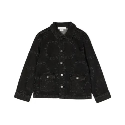 Stella McCartney Куртки и Пальто Черный Детский