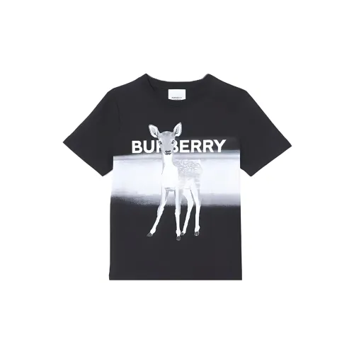 Burberry Черные Детские Рубашки