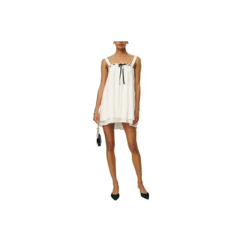 Reformation Shai Платье Slip Платье Женское Белое