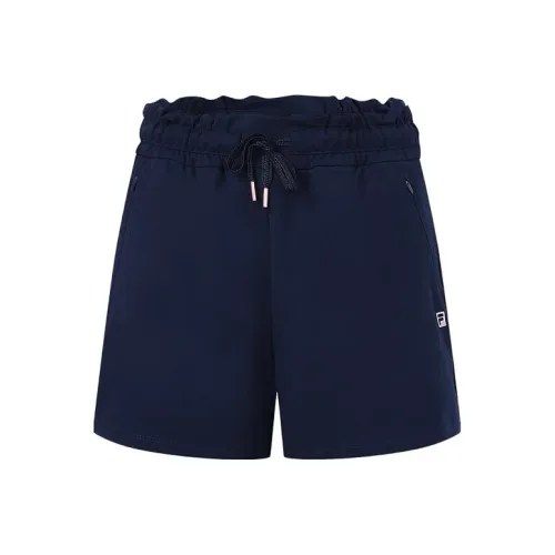 FILA Королевский синий Женские спортивные шорты