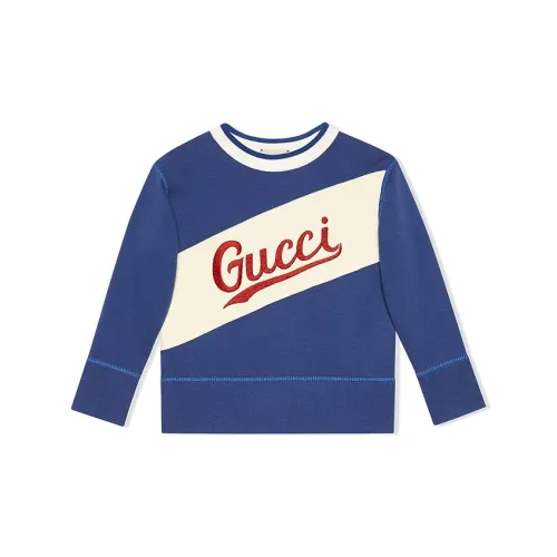 GUCCI Синий Kids Свитшоты