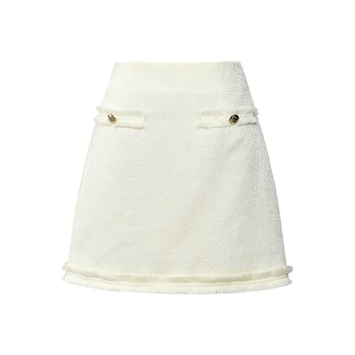 TAMMY TANGS Повседневные короткие юбки Женские Абрикос