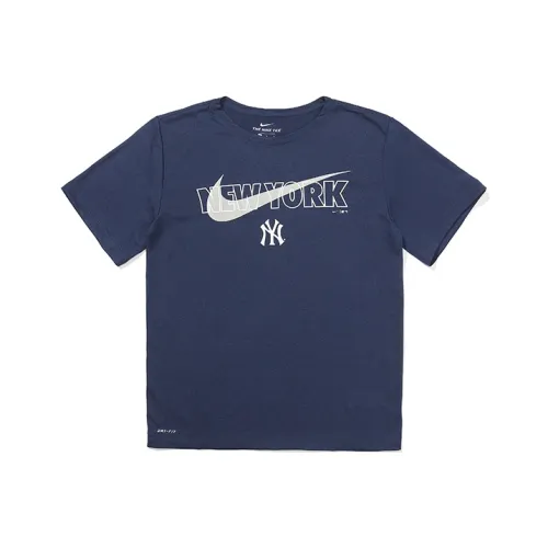 NIKE Темно-синие Kids T-рубашки