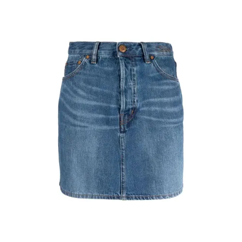 Chloé Синие Женские Джинсовые Короткие Юбки