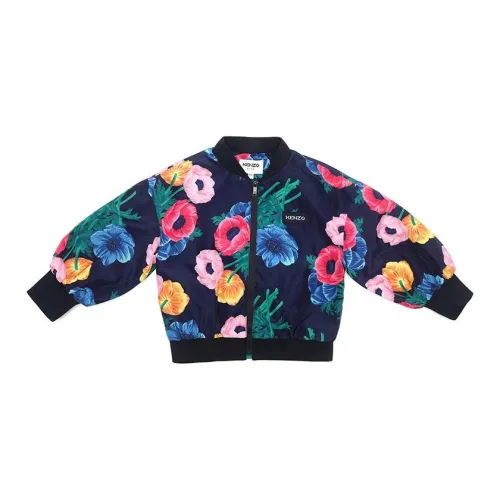 KENZO Куртки и Пальто Темно-синий Детский