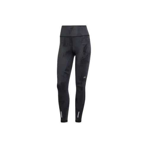 Adidas Ultimateadidas С принтом 7 8 Леггинсы Спортивные штаны Женские Черные