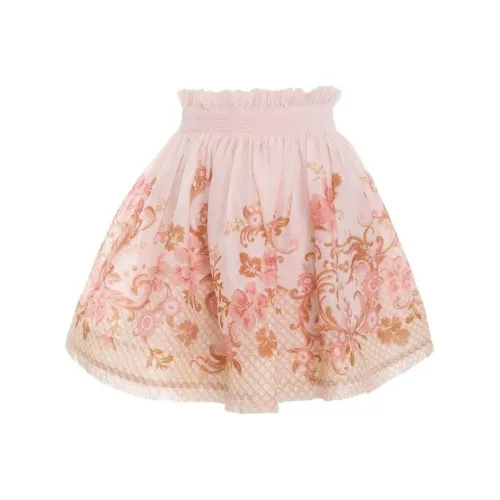 Zimmermann Розовый Женские Повседневные Короткие Юбки