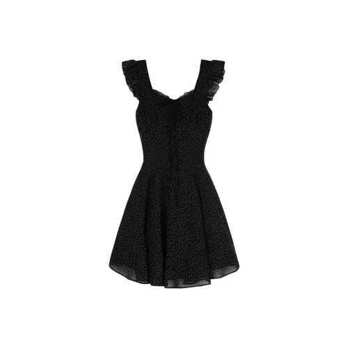 Платье Slip Matsumoto Soso Женское Черное