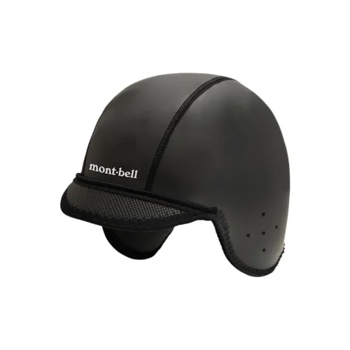 MONTBELL Толстый Neoprene Кожа Nylon Трикотажная ткань Шапки и Кепки Унисекс Черный