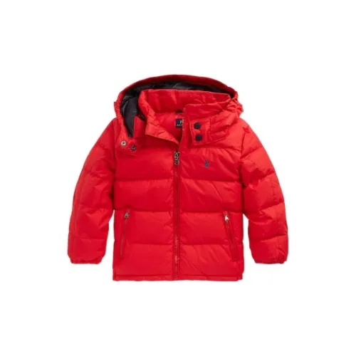 Polo Ralph Lauren Пуховик FW22 Красный Детский