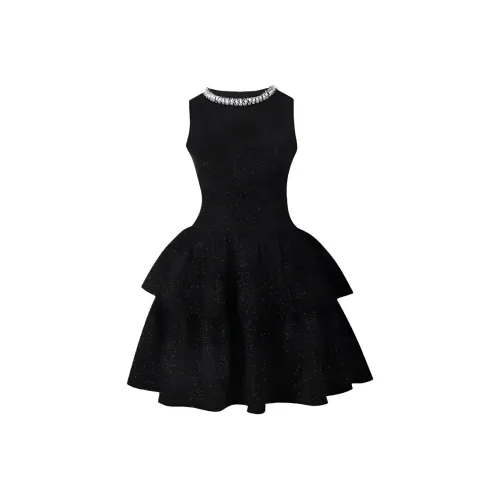 DOSOHEB Юбка Платье Женское Черное