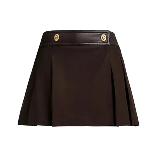 COACH FW23 Повседневные короткие юбки Женские Умбра