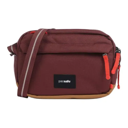 PACSAFE Crossbody сумка, темно-красный, мужской