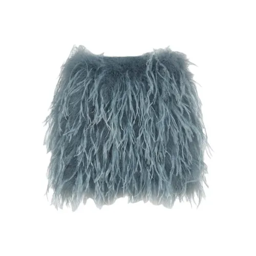 Sonia Rykiel Синие Женские Повседневные Короткие Юбки