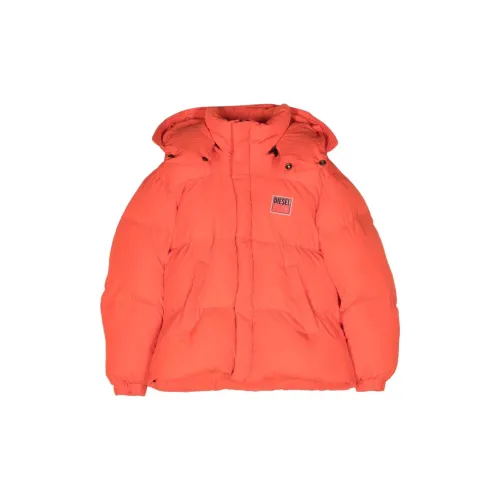 DIESEL Детский топ пламенно-оранжевого цвета для малышей