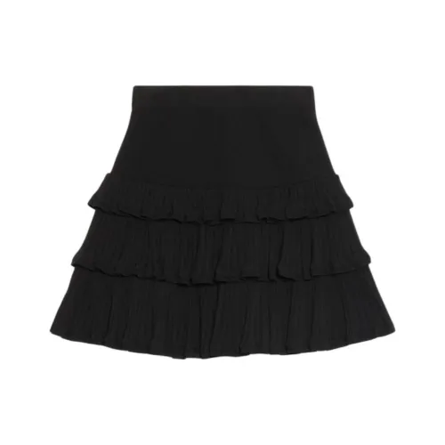 Sandro Повседневные короткие юбки Женские Черный