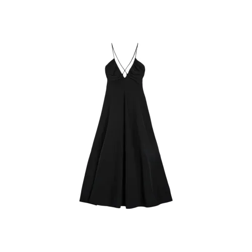 ASPESI Slip Платье Женское Черное